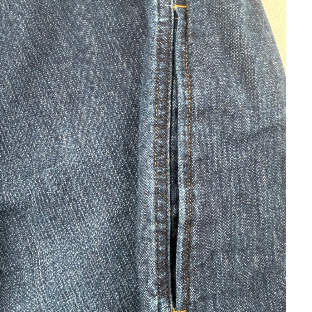 Lauren Ralph Lauren Jeans Co Blue Denim Long Sleeve Button Up Tunic Dress S - Picture 7 of 7